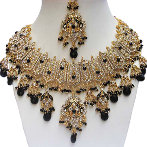 Parures de bijoux vintage artisanales légères, nouvelle arrivée, collier, boucles d'oreilles, coiffe, pour femmes, fiançailles, anniversaire, mariage, fête - Product Image 2