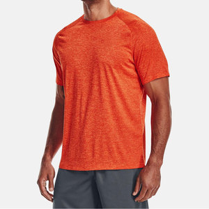 Proveedor directo de fábrica de manga corta de cuello redondo para hombre, camiseta desgastada, camiseta de lavado ácido de algodón para hombre más vendida en nuevo estilo - Product Image 3