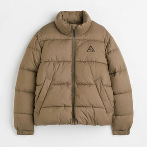 เสื้อแจ็คเก็ตพัฟเฟอร์ผู้ชายแบบกำหนดเอง เสื้อโค้ทกันหนาวแบบเย็บติดกัน น้ำหนักเบา อุ่นสบาย เสื้อผ้าแฟชั่นแนวสตรีท - Product Image 1