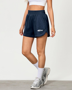 Short de plage sportif taille haute OEM pour femmes avec poche confortable coupe ample imperméable tissu respirant short de bain décontracté - Product Image 2