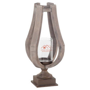 Linterna de vela de madera tallada a mano para la decoración del hogar y la boda para Navidad suministrada directamente desde la India - Product Image 6