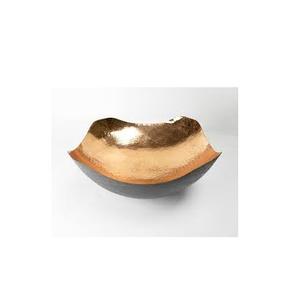 Tazón de frutas de cobre Fruta hecha a mano Diseño superior Tazón de servicio de cobre Tazón de cobre pulido brillante hecho a mano - Product Image 1
