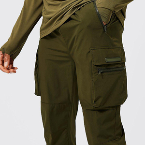 Pantalones Cargo de Hip Hop para hombre, alta calidad, múltiples bolsillos, ropa de calle a la moda, pantalones Cargo - Product Image 3