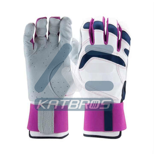 Guantes de Bateo de Béisbol Premium con Palma de Cuero Cabretta Diseñados para un Agarre Fuerte, un Swing Preciso y Prácticas de Alto Volumen - Product Image 1