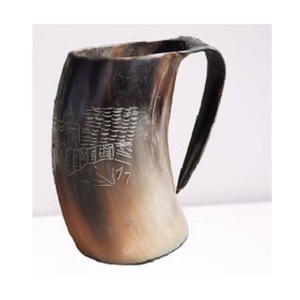 Nuevo Diseño de Jarra Vikinga para Beber Cerveza, Jarra de Cuerno Ecológica para Beber Cerveza, Jarra Vikinga de Fábrica - Product Image 2