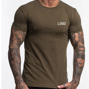 Sublimación personalizada transpirable deportes Slim Fit secado rápido camisetas Spandex poliéster entrenamiento comprimido gimnasio camiseta para hombres - Product Image 2