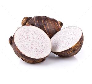 Processed Frozen <b>Taro</b> Peeled and Vacuum Packed - Product Image 1