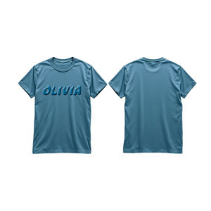 Latest Design O-Neck Puff Printing t <b>Shits</b> With Logo Wholesale Custom Logo 3D Puff Print <b>Men</b> T <b>Shirts</b> for Sale - Product Image 5