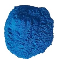 Revêtement de peinture de pigment bleu d'oxyde de fer ajouté poudre de sol en ciment coloré