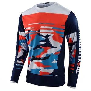 Maillot homme respirant 100% polyester impression par sublimation Dirt Bike Motocross Racing Jersey vente en vrac Sportswear Jersey - Product Image 2