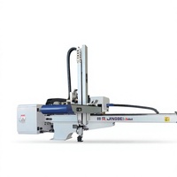 Robot Pengambil Produk Mesin Cetak Injeksi Plastik Industri dengan Lengan Robot Injeksi Horizontal Servo 3 Axis