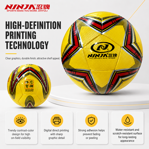 Pallone da Calcio in Pelle PU Misura 4 per Allenamento e Partite, Vendita all'Ingrosso per Club, Scuole, Squadre e Negozi Sportivi - Product Image 5