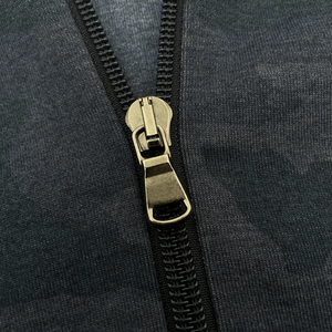 เสื้อฮู้ดซิปผ้าฟลีซลายพรางสีน้ำเงินสำหรับฤดูหนาว ขายดี ผ้าฝ้าย 100% ระบายอากาศได้ดี ซิปยาวเต็มตัว สำหรับผู้ชาย น้ำหนัก 380 กรัม - Product Image 4