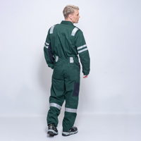 Combinaison de travail automobile d'été personnalisée, manches courtes, imperméable, respirante, polyester, haute visibilité, sécurité certifiée CE, unisexe