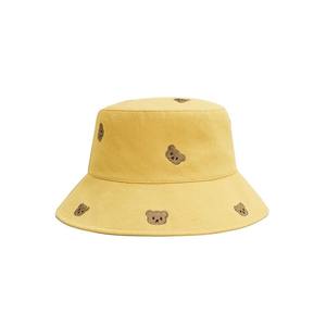 Four Seasons Cotton Cartoon Bear Embroidery Bucket <b>Hat</b> Fisherman <b>Hat</b> Outdoor Travel <b>Sun</b> Cap for <b>Men</b> and Women 201 - Product Image 6
