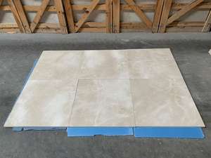 Tuile de marbre turc Crema Marfil modèle personnalisable poli de haute qualité populaire 1.2cm d'épaisseur 16 "x 24" tailles fabriquées en Turquie - Product Image 3