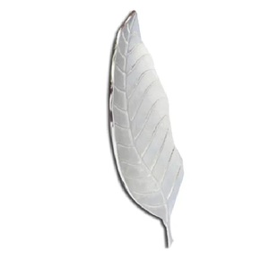 จานโลหะอลูมิเนียมใช้สำหรับตกแต่งโต๊ะดีไซน์รูปใบไม้ใช้ตกแต่งบ้าน - Product Image 3