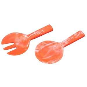 เครื่องใช้บนโต๊ะอาหารทำจากเรซินที่สวยงามสำหรับห้องครัวและชุดของขวัญพร้อมการหมุนที่จับวัสดุผสมรวมถึงกระดูกและแม่ - Product Image 2