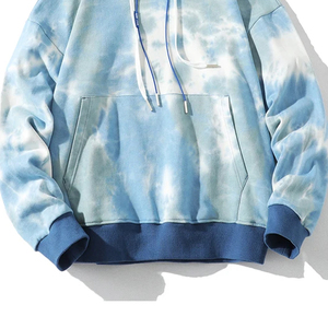 Sudadera con capucha de gran tamaño personalizada de alta calidad Tie-Dye Cotton Streetwear Sudadera ODM/OEM Impreso para hombres Mujeres Invierno - Product Image 2