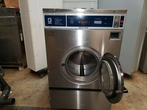 เครื่องซักผ้าฝาหน้า DEXTER T900 แบบหยอดเหรียญ ความจุ 60 ปอนด์ 208-240 โวลต์ หมายเลขรุ่น S/N - Product Image 3