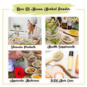 Poudre d'Amla (groseille à maquereau) Produit multi-usages pour les soins et le coiffage des cheveux - Product Image 2