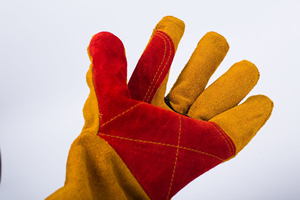 ถุงมืองานเชื่อมหนังวัวอาร์กอน MiG ทนความร้อนได้นานพิเศษหนาขึ้นสำหรับป้องกันไฟและป้องกันการทำงาน - Product Image 5