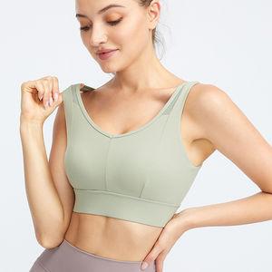 Ropa deportiva Reversible transpirable sin costuras para mujer, Sujetador deportivo de entrenamiento de secado rápido, ropa deportiva de talla grande para gimnasio - Product Image 6