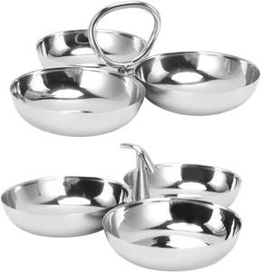 <b>Silver</b> Stainless Steel Nut <b>Bowls</b> From Indian Factory - Product Image 5