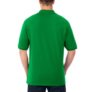 Chemises de golf pour hommes de haute qualité avec poche, style décontracté chic, logo personnalisé imprimé ou brodé, en coton et polyester, motif uni, tricoté - Product Image 5