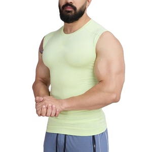 เสื้อกล้ามออกกำลังกายแบบยืดได้สี่ทิศทาง แห้งเร็ว ระบายอากาศดี เหมาะสำหรับวิ่งและเล่นกีฬา รุ่นใหม่ล่าสุด - Product Image 1