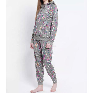 Conjunto Deportivo Informal de Dos Piezas de Alta Calidad, Color Personalizado, Chándal para Mujer, 100% Algodón, Ecológico, Transpirable, para Uso Diario - Product Image 2