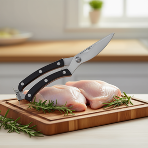 Black 25cm Stainless Steel Poultry Shears <b>Kitchen</b> <b>Scissors</b> by Ilsa 2246025 Model - Product Image 3