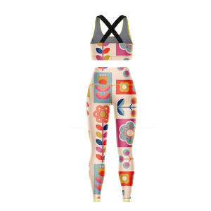 Custom Wholesale Tummy Control Yoga <b>Leggings</b> Slim Fitness Yoga Set High Demand <b>Gym</b> Fitness Set Plus Size Yoga <b>Leggings</b> - Product Image 2