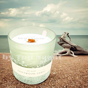 Jbpq เทียนลอยไม้แซนด์น้ำมันหอมระเหยขี้ผึ้งถั่วเหลือง - Product Image 1
