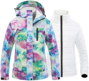 Nouveauté, veste matelassée pour femmes, hiver, chaude, unie, teinte unie, imperméable, coupe-vent, nylon, toile, personnalisable, vente en gros - Product Image 1