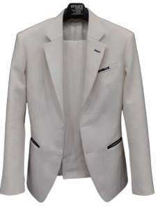 ชุดสูทธุรกิจสั่งทำพิเศษสำหรับผู้ชายและ100% ระบายอากาศได้ดีป้องกันการยับใช้ในสำนักงานขนาดพิเศษมีจีบ - Product Image 2