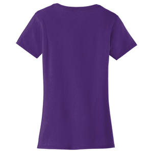 Camisetas ajustadas para mujer para primavera y verano Spandex/poliéster Color Team Purple Opciones disponibles - Product Image 2