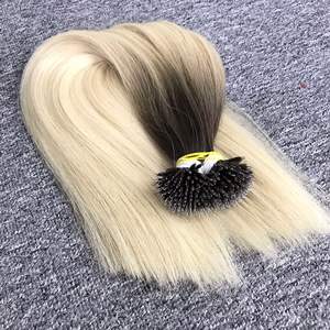 Vqhair ผมธรรมชาติแบบนาโนทิปสีแดงผมบริสุทธิ์100% ผมดิบบริสุทธิ์10 "-26" - Product Image 3