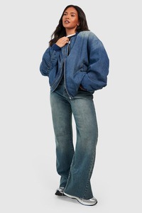 Nueva chaqueta vaquera transpirable de moda para mujer, Chaquetas vaqueras informales holgadas de Color sólido para mujer - Product Image 4