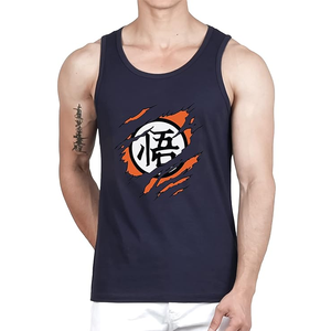 Débardeurs pour hommes au design exclusif, 100 % coton, séchage rapide, respirants, tricotés, écologiques, anti-boulochage, pour le fitness estival – Grande Vente - Product Image 4