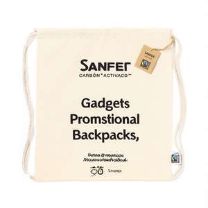 Zaino Sanfer Fairtrade, Gadget Sostenibili, Zaini Promozionali - Product Image 2