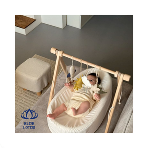 BLEU LOTUS VIETNAM BÉBÉ GYM EN BOIS JOUETS DE HAUTE QUALITÉ POUR LE DÉVELOPPEMENT DES TODDLER - Product Image 1