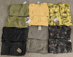 Nouvel ensemble tactique pour hommes, vêtements de sport, vêtements d'extérieur doux pour hommes, polaire chaud pour l'automne et l'hiver, ensemble tactique pour la randonnée en montagne, veste et pantalon - Product Image 6