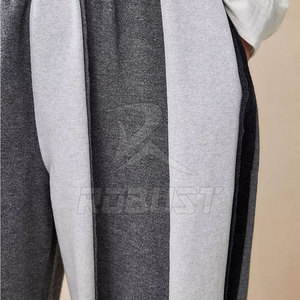 Men's High Casual Mid Waist Plain Dyed Waterproof Breathable Eco-Friendly Loose Fit Drawstring Straight Jogger Pants Street - Product Image 5