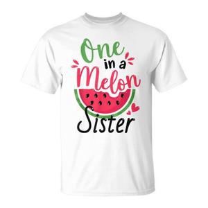 Maglietta promozionale coordinata per la famiglia per la prima festa di compleanno di una delle sorelle Melon Sister - Product Image 1