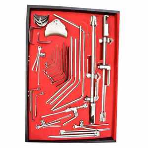 Juego Completo de Retractores Thompson de Acero Inoxidable, Pinzas Ortopédicas para Cirugía Abdominal, Clase II de SurgiRight - Product Image 4