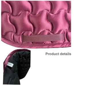 Équipement équestre, tapis de selle confortable et respirant, doublure personnalisée OEM en coton et polycoton, équitation, paillettes pour cheval - Product Image 3