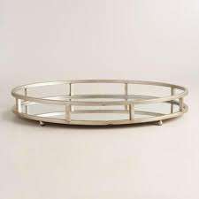 Direct <b>Supply</b> Multifunctional Luxury Metal Steel Iron Square Mirror Tray for <b>Hotel</b> <b>Restaurant</b> Home Serving Food Tea Glass - Product Image 4