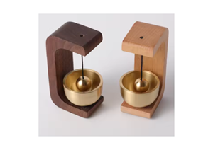 Indien en bois massif dopamine sonnette moderne en laiton vent cloche Vertical réfrigérateur accessoires décor à la maison artisanat cadeau métal - Product Image 6