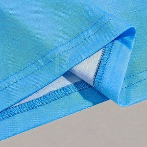Conjunto de Camiseta y Pantalones Cortos de Verano para Hombre, Cómodo para el Día a Día, Ligero, 100% Algodón, Secado Rápido, Diseño Personalizado - Product Image 5